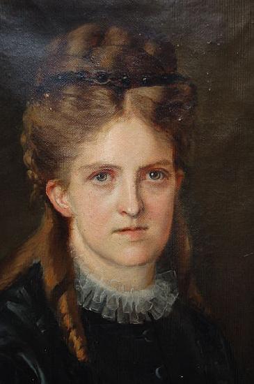 Horst Devens Freiin Emma von Langenmantel-Rosenberg 1873 oil painting picture